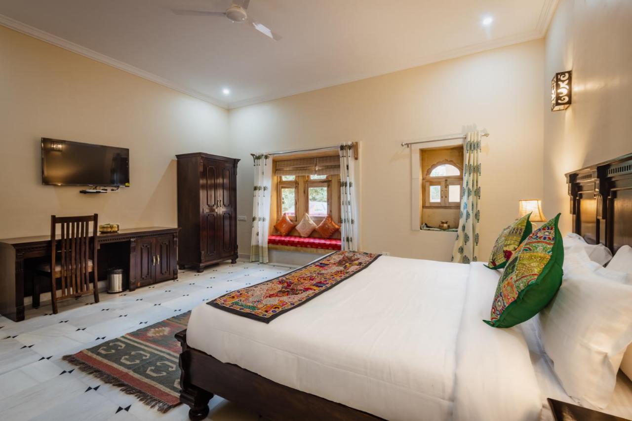 Hotel Dev Garh Jaisalmer Eksteriør bilde